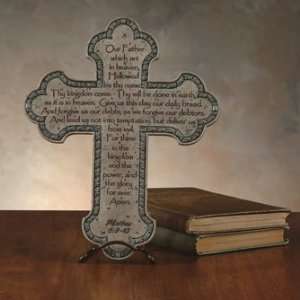   By Faith by Demdaco   The Lords Prayer Cross   61613