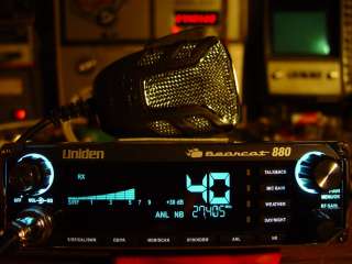UNIDEN BEARCAT 880 CB RADIO, 7 COLOR DIGITAL FACE, NEW MODEL,LOUD 