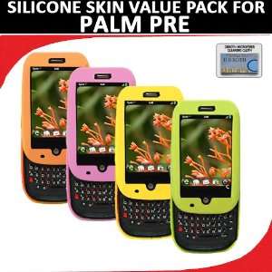  Silicone Skin 4 pc. Value Pack for your Palm Pre (Yellow 