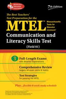BARNES & NOBLE  MTEL Communication and Literacy Skills Test (Field 01 