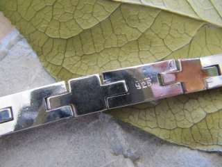 VINTAGE Unisex MEXICAN Mexico HEAVY STERLING SILVER 925 THICK LINK 