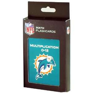  NFL Miami Dolphins Multiplication Flash Cards: Sports 