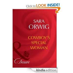 Cowboys Special Woman Sara Orwig  Kindle Store