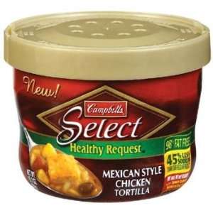 Campbells Select Microwavable Healthy Request Mexican Style Chicken 