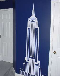 Vinyl Wall Art Decal Sticker Empire State Building NY  