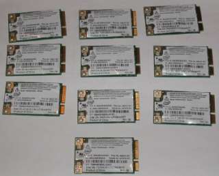 LOT OF 10 Intel WM3945ABG PCIe Wireless Cards  