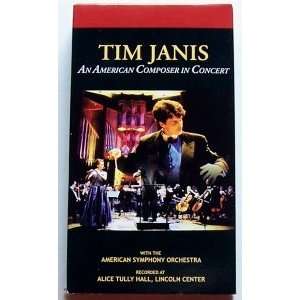  Tim Janis  An American Composer in Concert (VHS Video 