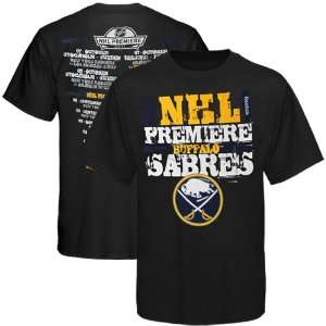   NHL Premiere European Tour T Shirt   Black (Medium)