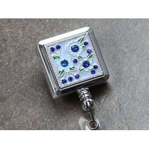  Blooming Forget Me Nots Badge Reel: Office Products