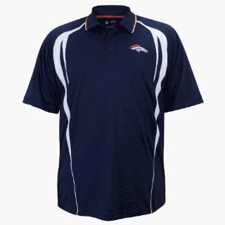 Denver Broncos NFL Field Classic Polo Shirt:  Sports 