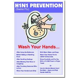     Wash Your Hands   Classroom Health Poster