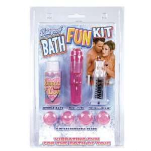  Bath fun kit   pink: Health & Personal Care