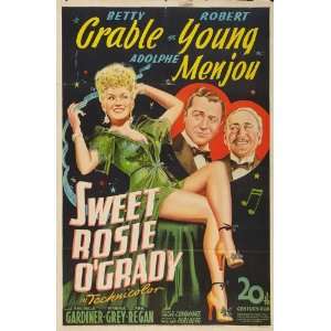  Sweet Rosie O Grady (1943) 27 x 40 Movie Poster Style C 