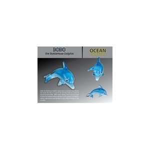  Bottle Nose Dolphin Glass Figurine Toys & Games