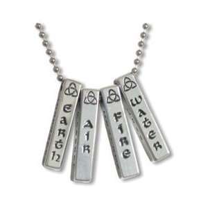    Elements of Inspiration Pewter Necklace (All Elements) Jewelry