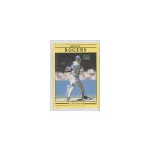  1991 Fleer #299   Kenny Rogers Sports Collectibles