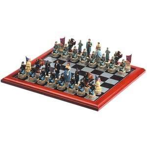 Civil War Chess Set by Excalibur: Sports & Outdoors
