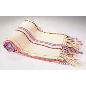 Turkish Towel Hammam Pestemal. A Special Turkish Towel With Colored 