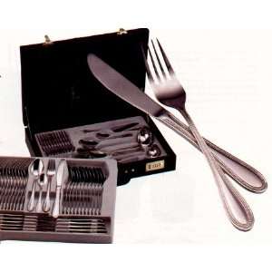 Stainless Steel Flatware and Hostess Set 72pc:  Kitchen 