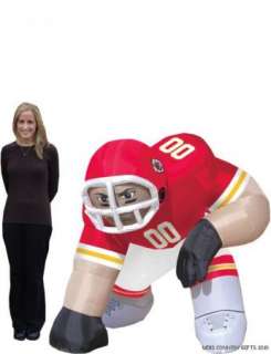 Kansas City Chiefs NFL Bubba 5 Ft Inflatable Football Player  