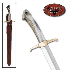  Silver Stag Sword Celtic Warrior: Sports & Outdoors