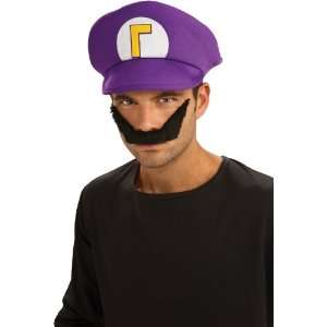   Mario Bros.   Waluigi Kit (Adult) / Purple   One Size 