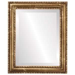    Dorset Rectangle in Champagne Gold Mirror and Frame