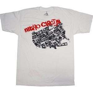  Nitro Circus Altered States T Shirt   X Large/White 