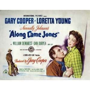  Half Sheet 22x28 Gary Cooper Loretta Young Dan Duryea: Home & Kitchen