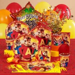   the Chipmunks Deluxe Party Pack for 8 & 8 Favor Boxes: Toys & Games