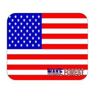  US Flag   Wake Forest, North Carolina (NC) Mouse Pad 