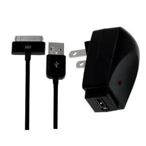   AC Wall Charger + Data Charging Cable for iPad & iPad 2 Electronics