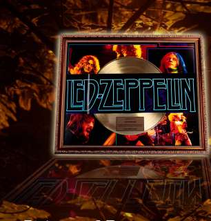 Led Zeppelin IV Gold Record Award non Riaa   To John Bonham lp  