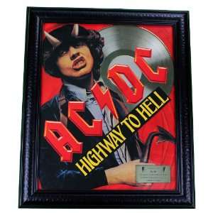   /DC Highway To Hell Gold Record Award non Riaa LP CD 
