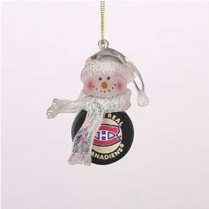  NHL Montreal Canadiens Acrylic Snowman Puck 3