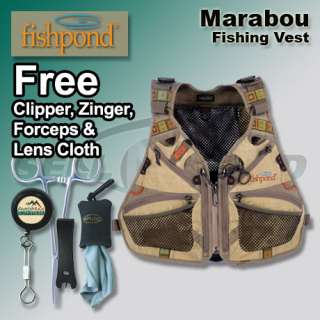 Fishpond Marabou Fly Fishing Lightweight Vest Silt 816332003363  