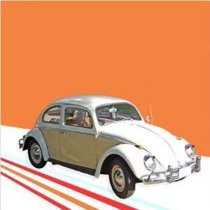 numsi WA MA VW OR Vehicles Classic Bug Limited Edition Wall Art Panel 