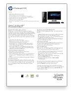  HP Pavilion Elite HPE 230F Desktop PC (Black)