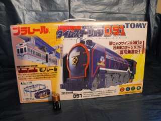 Tomy Tomica Thomas D51 Blue Monorail Station Set With Silver D51 Train 