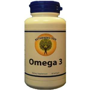 Omega 3   Returning Suns Omega 3 Supplement, Supports Cardiovascular 