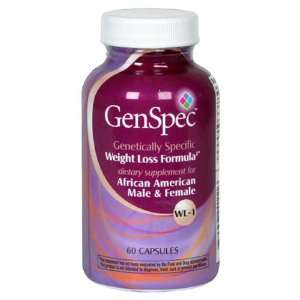 GenSpec Genetically Specific Weight Loss Formula 1, African American 