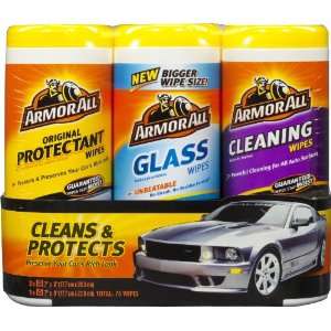  Armor All Auto Care Cleaning Pack (300 Wipes) Health 