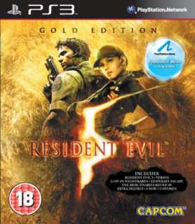 PS3 GAME Resident Evil 5 Gold Edition ENG NEW & SEALED  