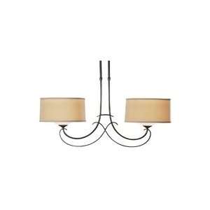  Hubbardton Forge Scrolled Duo Pendant Chandelier: Home 