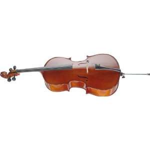  Stagg VNC 1/4 Maple Cello Musical Instruments