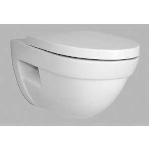 Vitra 4305 003 0075 Unique Round White Ceramic Wall Toilet 
