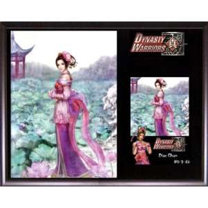 Dynasty Warriors 5 6   Diao Chan   Collectible Plaque Series w/ Card