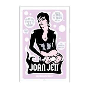  JOAN JETT   Limited Edition Concert Poster   by PowerHouse 