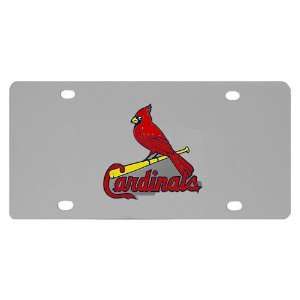  St. Louis Cardinals MLB Logo Plate: Sports & Outdoors