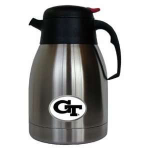  Georgia Tech Coffee Carafe 2 Liter Stainless Steel Sports 